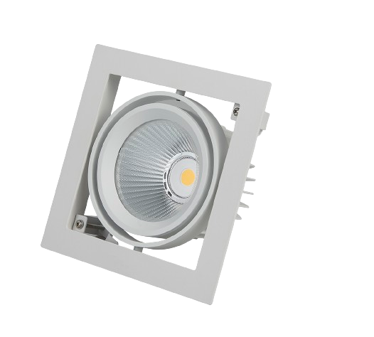 Jett series-Multiple spotlight-one head-white finish