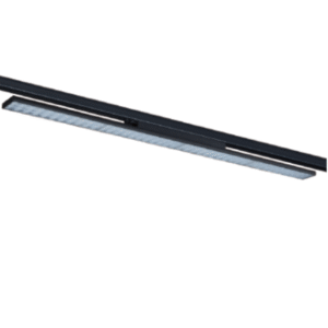 Isla Series linear track luminaires pair the visual punch of a spotlight with the seamless lines of a bar‑light, giving merchandisers a compact, high‑efficacy tool for precision shelf lighting in grocery aisles, fashion rails and specialty corners alike. Three housing lengths—577 mm / 862 mm / 1148 mm—deliver 24 W, 36 W or 48 W respectively, while a 3‑circuit adapter lets every module slide to any point on the track and rotate 350 ° for quick re‑aiming. Four optical options—Narrow 30 °, Medium 60 °, Wide 90 ° and Row‑Lens 20 ° (asymmetric)—shape light exactly where it is needed: pinpoint feature tables, broad aisle wash or double‑sided shelf faces. Inside, constant‑current drivers (220–240 Vac) feed 36 V SELV LED boards for CE / EN 60598 compliance,  50 000 h (L80B10) lifetime. Efficacies reach up to 165 lm/W (Ra 80), or 135 lm/W (Ra 90) for premium colour rendering—well above EU Ecodesign and ERP thresholds.